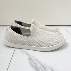 Allbirds Tree Loungers White Knit Mesh Slip On Sneakers Shoes